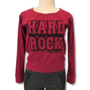 Hard Rock Café Johannesburg Burgundy Sweatshirt – Size XS