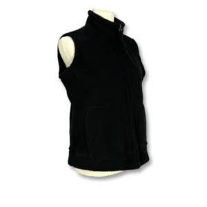 Black Fleece Body Warmer - Size M