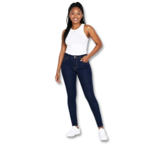 Levi's 711 Skinny Dark Wash Stretch Jeans – Size 26