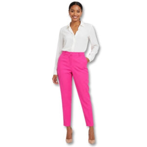 The Fix Hot Pink Tailored Tapered Pants – Size 8
