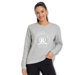 Grey Graphic Sweatshirt - Size S