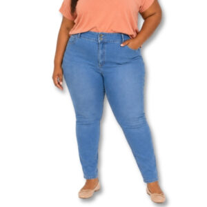 WonderFit Light Wash Slim Leg Jeans – Size 22 / 46