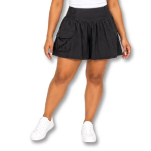 Woolworths Black Cotton Skirt – Size 10