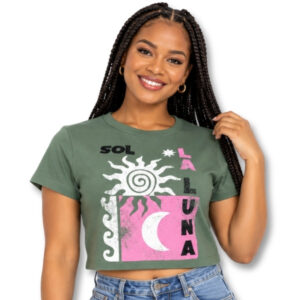 Free 2 B Green Graphic T-Shirt - Size 8