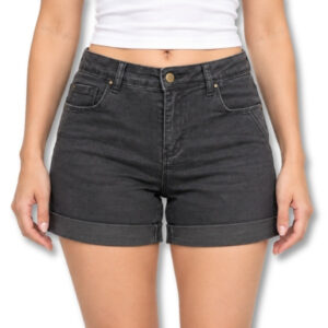 1996DNM Black Denim Boyfriend Shorts – Size 10/34