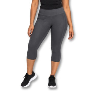 Dark Grey Capri Leggings – Size M