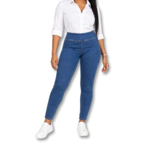 Miladys WonderFit Slim Leg Blue Denim Jeans – Size 12/36