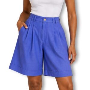 Woolworths Cobalt Blue Tailored Bermuda Shorts – Size S