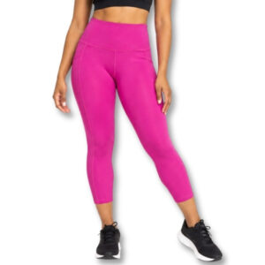 90 Degree by Reflex Pink Capri Leggings – Size S